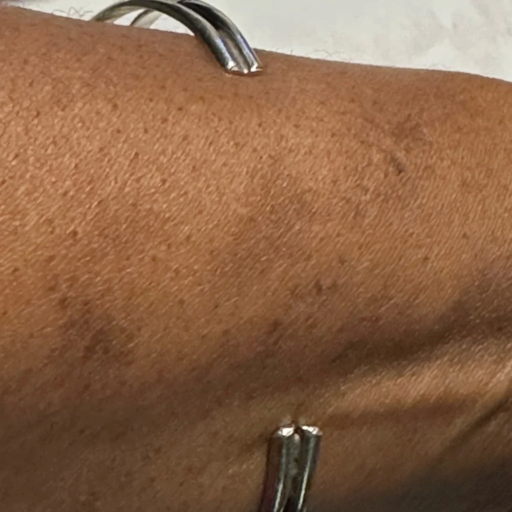 Vintage Native American Silver Turquoise cuff bracelet - Picture 12 of 12